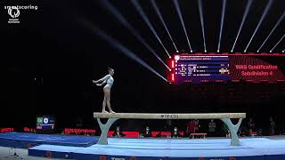 Larisa IORDACHE ROU  2021 Artistic Europeans  Qualification beam [upl. by Garlanda37]