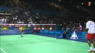 Final Mens Single Commonwealth games 2010 [upl. by Phaedra]