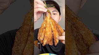 Makan terong crispy 4 kali suap [upl. by Hsatan]