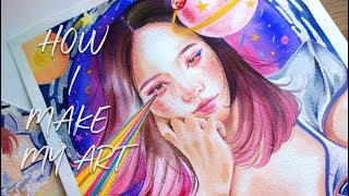 Rietys EP0  HOW I MAKE MY ART [upl. by Britni]