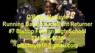 Bishop Feehan Running Back OBrian McHayle [upl. by Whitehurst]