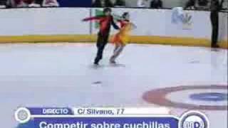 Patinaje sobre hielo en Madrid [upl. by Elinnet]