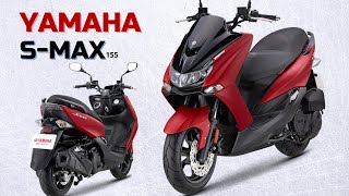 New Yamaha SMAX 155 Premium Scooter  MOTOCAR TV [upl. by Stclair814]