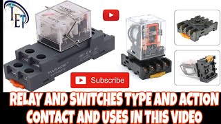 What is Relay in Electrical and Electronics Circuits in Hindi  Relay Working  Relay Contacts [upl. by Sievert]