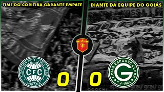 😬QUASE VITÓRIA DO GOIÁS  Coritiba 0 x 0 Goiás  BRASILEIRO SÉRIE B 29ªRODADA  27092024 [upl. by Irah]