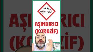 1 Dakikada Kimya Öğren 05  Kimyasal Risk Piktogramları [upl. by Hermann]