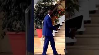 President William Samoei Ruto Taking A Walk In State House [upl. by Daza342]