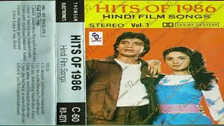 HITS OF 1986 HINDI FILM SONGS VOL 1 [upl. by Tansy588]