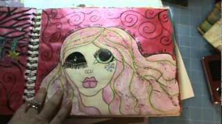 Art Journal Art Dolls [upl. by Alenas]