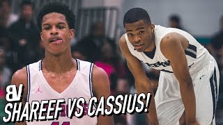 Shareef ONeal VS Cassius Stanley SOLD OUT GAME Kenyon Martin Jr BEAST Sierra Canyon VS Crossroads [upl. by Caniff]