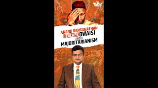 Anand Ranganathan teaches Owaisi about majoritarianism hindu sanatan dharma hinduism [upl. by Notsirk498]