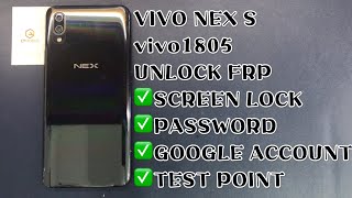 VIVO NEX Svivo1805 UNLOCK FRP｜SCREEN LOCK｜PASSWORD ｜GOOGLE ACCOUNT ｜TEST POINT｜BY MRT DONGLE [upl. by Adabel]