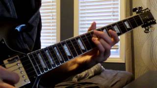 Alesana  The Artist Guitar Cover With Tabs [upl. by Remlap]