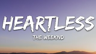 The Weeknd  Heartless Lyrics  lyrics Zee Music [upl. by Alra]