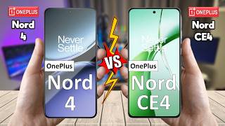 OnePlus Nord 4 Vs OnePlus Nord CE4  Full Comparison 🔥 Techvs [upl. by Dincolo64]