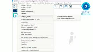 Configura tu portal bancario en CONTPAQi® Conecta tu Banco [upl. by Lagasse]