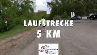 Darmstädter MerckFirmenlauf 13 Mai 2025  Laufstrecke 35 km [upl. by Teresa]