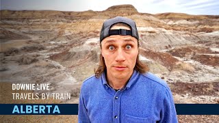 Taking the TRAIN across CANADA  Alberta Ep9 [upl. by Keely53]