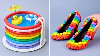 🥰Amazing DIY Dessert Tutorials For Weekend 🥰 How To Make Cake Decorating Recipes [upl. by Euqinotna]