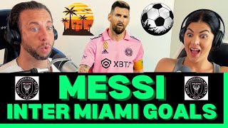 Lionel Messi Reaction  Goals For Inter Miami That SHOCKED The World  TEARING UP THE WHOLE LEAGUE [upl. by Llenwad895]