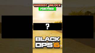 The HARDEST Thing to Unlock in BLACK OPS 6 EASY [upl. by Adnoma398]