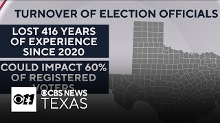 Managing the vote Texas sees high turnover of election administrators since 2020 election [upl. by Deadman]