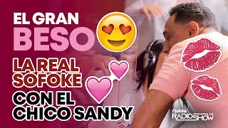 EL GRAN BESO 👄 DE LA REAL SOFOKE CON EL CHICO SANDY 😱 [upl. by Madid]