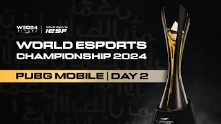 PUBG MOBILE  IESF WORLD ESPORTS CHAMPIONSHIP 2024  DAY 2 [upl. by Aelaza]