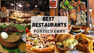 Best restaurants in pondicherry  Food tour pondicherry Food Guide 2021  Tamil food review Pondy [upl. by Dachia]