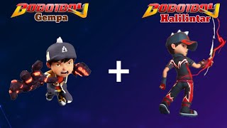 Semua Kuasa Elemental Fusion BoBoiBoy Terbaru BoBoiBoy Gentar Sori Frostfire Glacier Supra [upl. by Amabel]