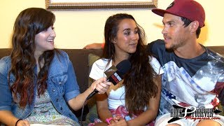 Alex amp Sierra Interview with Rock Forever Magazine [upl. by Innus]