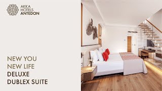 Deluxe Dublex Suite  New Rooms at Akka Hotels Antedon [upl. by Reinhard898]