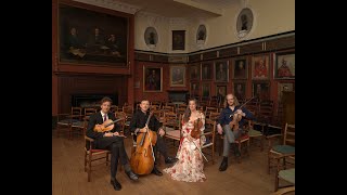 London Haydn Quartet at the Art Workers Guild  Haydn string quartet in G op 77 no 1 II Adagio [upl. by Ahseinaj]