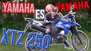 La Yamaha 🔵⚪️ XTZ 250 es INDESTRUCTIBLE😎  Cam Daza [upl. by Lilak780]