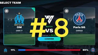 8 FIFA mobile PSG vs OM game play with Winginee please subscribe my YouTube channel plz subscribe [upl. by Abehshtab]