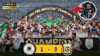 2014 WORLD CUP FINAL  GERMANY 10 ARGENTINA  Highlights Full HD [upl. by Gnas]