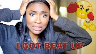 STORY TIME I GOT BEAT UP  Tisha Brenee [upl. by Zilada848]