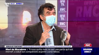 Arnaud Fontanet sur les vaccins quotils diminuent le risque de 90quot [upl. by Ward]