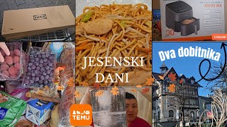 JESENSKI DANI  Novi COSORI Air Fryer  2 Dobitnika TEMU Sitnice Kupovina Namjernica i [upl. by Eintirb261]