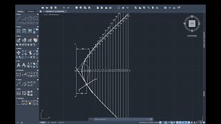 Draw Hyperbola using AutoCAD  General  Eccentricity Method  Engineering Graphics [upl. by Landmeier]