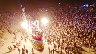 Burning Man 2017 from above  drone 4K [upl. by Mattland292]