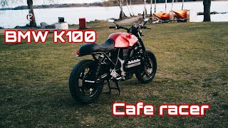 BMW K100 Cafe Racer Stockholm [upl. by Emirak]