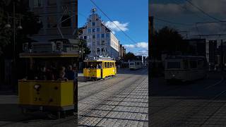 120 Jahre elektrische Straßenbahn in Rostock  historischer Straßenbahnkorso [upl. by Kelson]