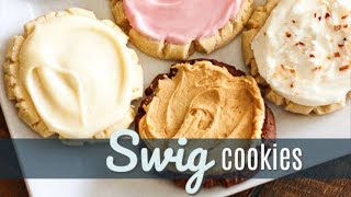 Swig Sugar Cookies Copycat Recipe [upl. by Joacima]