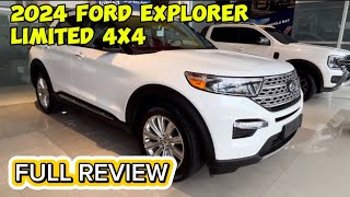 2024 Ford Explorer Limited 4x4  FULL REVIEW [upl. by Arette]