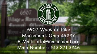 Mariemont Village Council 81423 [upl. by Ahsiea]