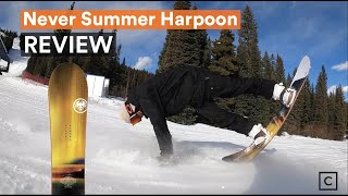 2021 Never Summer Harpoon Review  Curated [upl. by Ydrah]