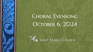 Choral Evensong  10624 [upl. by Poliard631]