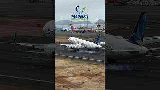 Peaceful landing at Madeira Airport [upl. by Esilana]