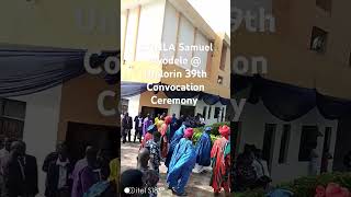 Unilorin 39th Convocation Ceremony [upl. by Brozak]